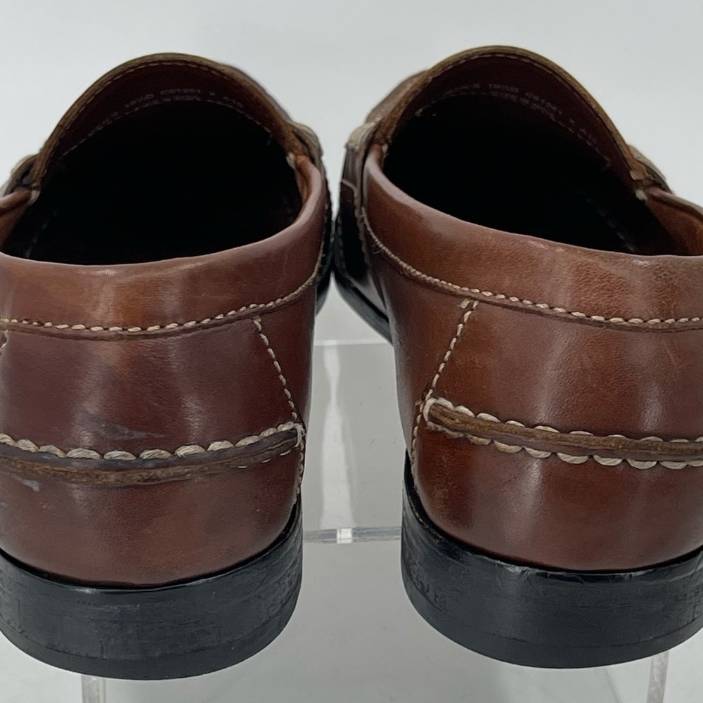 Cole Haan Bowman Penny Loafer Slip On Saddle‎ Tan Brown Men’s 10.5 D C01251 - Picture 6 of 9